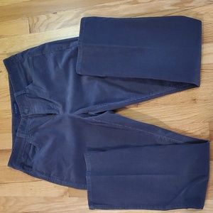 TALBOTS Gray Corduroy Pants